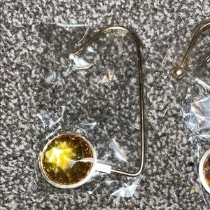 Gold and Silver Purse Hook